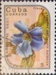 Stamps Cuba -  Intercambio m1b 0,20 usd 5 cents. 1986