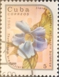 Stamps Cuba -  Intercambio crxf 0,20 usd 5 cents. 1986