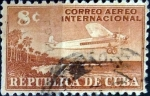 Stamps Cuba -  Intercambio 0,30 usd 8 cents. 1948