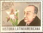 Stamps Cuba -  Intercambio cxrf2 0,20 usd 5 cents. 1989