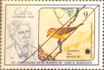 Sellos de America - Cuba -  Intercambio 0,20 usd 9 cents. 1986