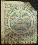 Stamps Colombia -  Escudo de Armas