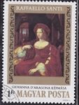Stamps Hungary -  pintura