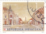 Stamps : Europe : Croatia :  panorámica de Bjelovar