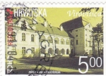 Stamps Croatia -  panorámica de Virovitica
