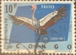 Stamps : Africa : Democratic_Republic_of_the_Congo :  Intercambio cxrf 0,20 usd 10 francos 1963