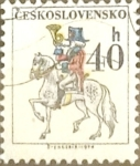 Stamps Czechoslovakia -  Intercambio 0,20 usd 40 h. 1974