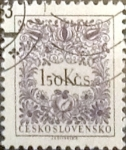 Stamps Czechoslovakia -  Intercambio 0,20 usd 1,50 k. 1954