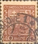 Stamps Czechoslovakia -  Intercambio 0,20 usd 40 h. 1937