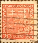 Stamps Czechoslovakia -  Intercambio 0,20 usd 20 h. 1929