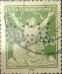 Stamps Czechoslovakia -  Intercambio crxf 0,20 usd 50 h. 1920
