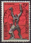Stamps Belgium -  BELGICA 1974 Michel 1766 SELLO SERIE EUROPA CEPT ESCULTURAS USADO