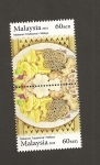 Sellos del Mundo : Asia : Malaysia : Comidas típicas