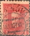 Stamps Czechoslovakia -  Intercambio 0,20 usd 1 k. 1926