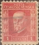 Stamps : Europe : Czechoslovakia :  1 k. 1926