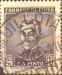 Stamps Chile -  Intercambio 0,20 usd 10 pesos 1956