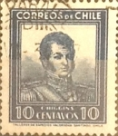 Stamps Chile -  Intercambio 0,35 usd 10 cents. 1932