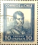 Stamps Chile -  Intercambio 0,35 usd 10 cents. 1932