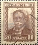 Stamps Chile -  Intercambio 0,30 usd 20 cents. 1931