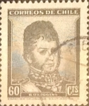 Stamps : America : Chile :  60 cents. 1950