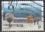 Stamps Belgium -  Belgica 1988 Scott 1303 Sello º Navidad Christmas y Feliz Año Nuevo Belgique Belgium Michel 2359 