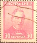 Stamps Chile -  Intercambio 0,35 usd 30 cents. 1934