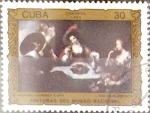Stamps Cuba -  Intercambio cxrf3 0,20 usd 30 cents. 1986