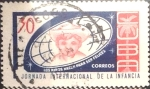 Stamps : America : Cuba :  Intercambio 0,80 usd 30 cents. 1963