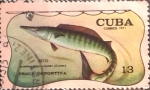 Stamps Cuba -  Intercambio 0,40 usd 13 cents. 1971