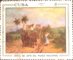 Stamps Cuba -  Intercambio cxrf3 0,20 usd 2 cents. 1971