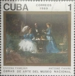 Stamps Cuba -  Intercambio cxrf3 0,20 usd 1 cents. 1980