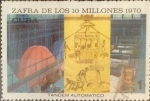 Stamps Cuba -  Intercambio crxf2 0,20 usd 1 cents. 1970