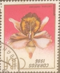 Stamps Cuba -  Intercambio crxf 0,20 usd 1 cents. 1986
