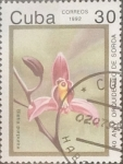 Sellos de America - Cuba -  Intercambio crxf 0,25 usd 30 cents. 1992