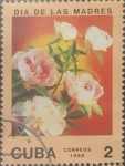 Sellos de America - Cuba -  Intercambio crxf 0,20 usd 3 cents. 1988