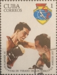 Stamps Cuba -  Intercambio nfxb 0,20 usd 1 cents. 1977