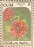 Stamps Cuba -  Intercambio crxf 0,20 usd 5 cents. 1985