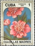 Stamps Cuba -  Intercambio crxf 0,20 usd 1 cents. 1985