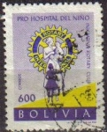 Stamps : America : Bolivia :  Bolivia 1960 Michel 630 Sello º Rotary Club Pro Hospital del Niño