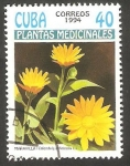 Sellos de America - Cuba -  Planta medicinal
