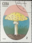 Stamps Cuba -  Intercambio nfxb 0,20 usd 2 cents. 1988