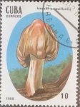 Stamps Cuba -  Intercambio nfxb 0,20 usd 10 cents. 1988