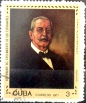 Sellos de America - Cuba -  Intercambio 0,20 usd 3 cents. 1971