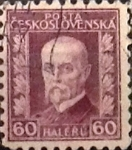 Stamps : Europe : Czechoslovakia :  60 h.1927