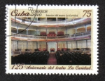 Stamps Cuba -  125 Aniversario del teatro La Caridad