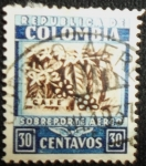 Stamps : America : Colombia :  Café