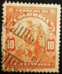 Stamps : America : Colombia :  Minas de Oro