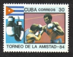Sellos del Mundo : America : Cuba : Torneo de La Amistad 84