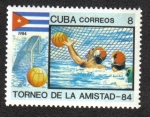 Stamps : America : Cuba :  Torneo de La Amistad 84