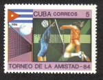 Stamps : America : Cuba :  Torneo de La Amistad 84